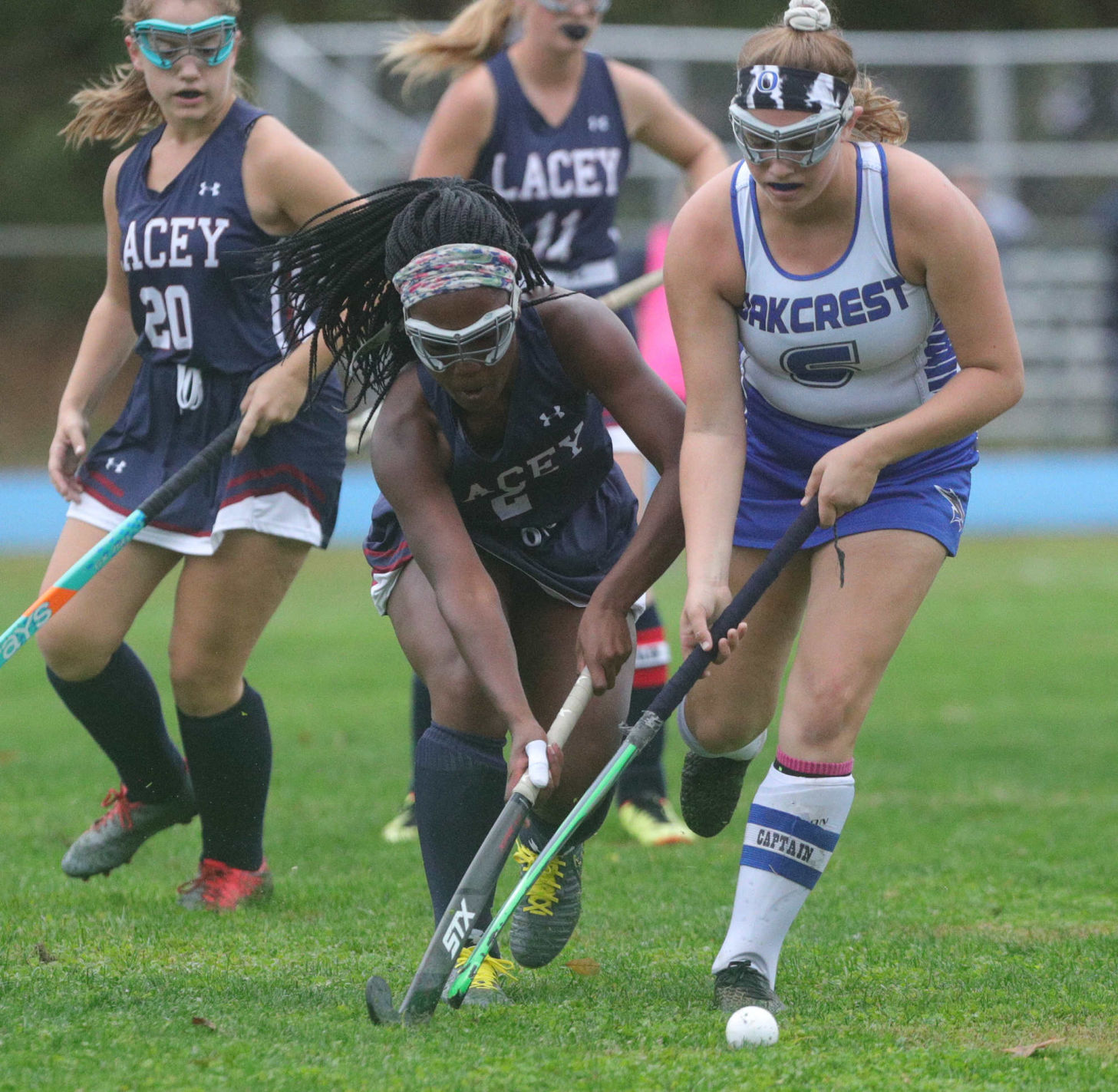 Lacey vs Oakcrest Field Hockey game